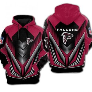 Nfl Atlanta Falcons Fullover Hoodie For Fan Newest Design 3d Hoodie