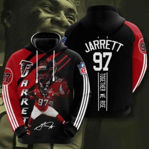 Nfl Atlanta Falcons Hoodies  3D Jarrett 97