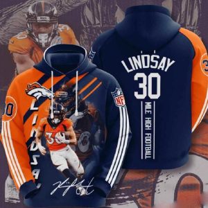 Nfl Denver Broncos 3d Hoodie Lidsay
