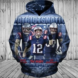 Nfl New England Patriots Team Men And Women 3D Hoodie