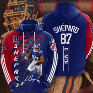 Nfl New York Giants 3d Hoodies Sheparo