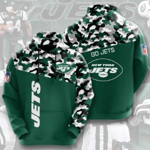 Nfl New York Jets 3d Hoodies Go Jets