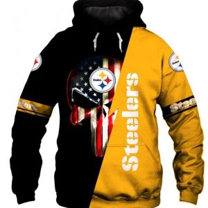 Nfl Pittsburgh Steelers Cross All 3d Hoodie