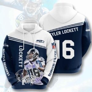 Nfl Seattle Seahawks 3d Hoodies Lockett