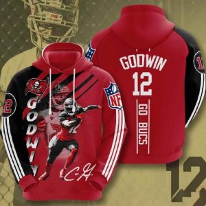 Nfl Tampa Bay Buccaneers 3d Hoodies Godwin