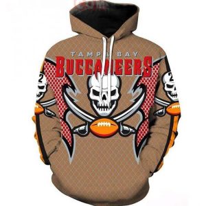 Nfl Tampa Bay Buccaneers Pullover And Zippered Hoodies 3D