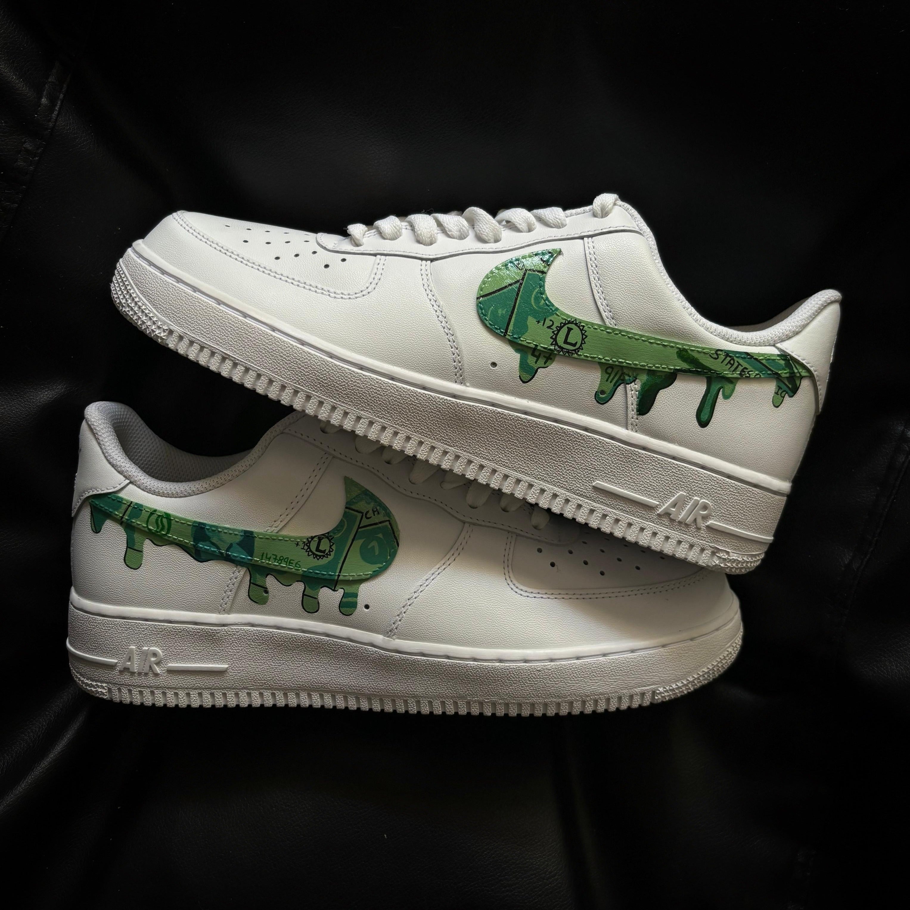 Nike Air Force 1 x Money Themed