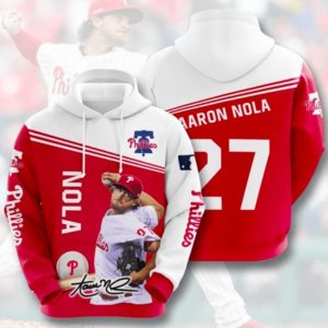 Nola Phillies 27 Hoodie 3D