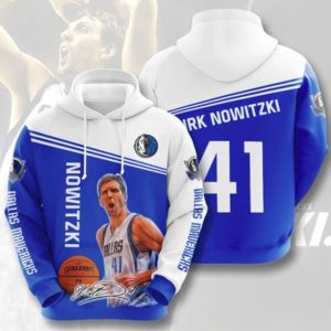 Nowitzki 41 Dallas Hoodie 3D