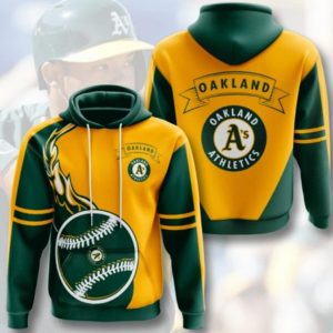 Oakland Athletics Hoodie 3d