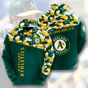 Oakland Green Hoodie 3D