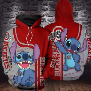 Ohio State Buckeyes 3D Hoodie