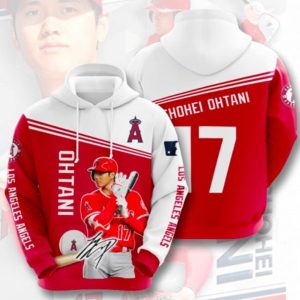 Ohtani Los Angeles Angels Hoodie 3D