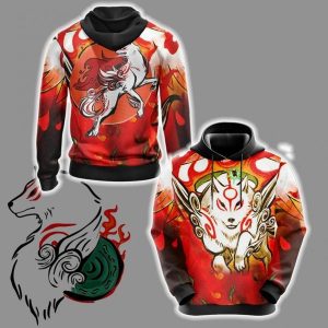 Okami Unisex 3D Hoodie