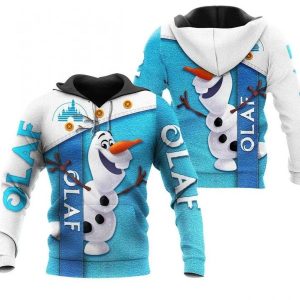 Olaf Disney Christmas 3D Hoodie