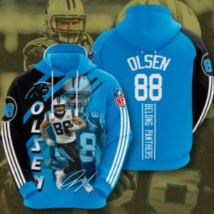 Olsen 88 Belong Panthers Hoodie 3D