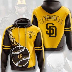 Padres Sd Sport Hoodie 3D