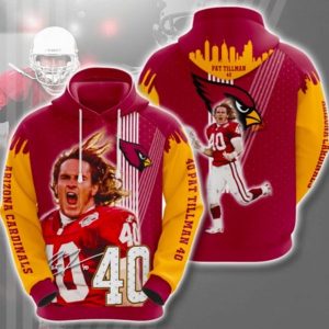 Pat Tillman 40 Hoodie 3D