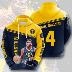 Paul Millsap 4 Hoodie 3D