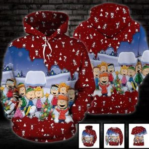 Peanuts Snoopy Christmas 3D Hoodie