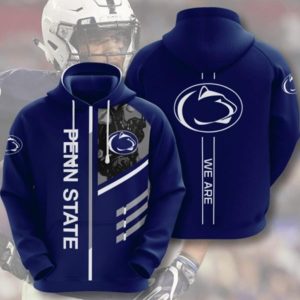 Penn State We Are Hoodie 3d
