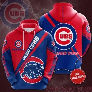 Personalized Chicago Cubs 3D Hoodie