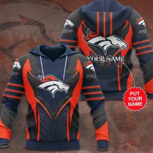 Personalized NFL Broncos Denver AOP Limited Hoodie