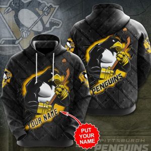 Personalized NHL Pittsburgh Penguins 3D Hoodie