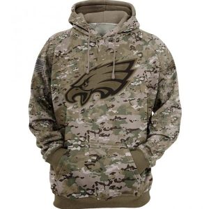 Philadelphia Eagles 3d Hoodie Team