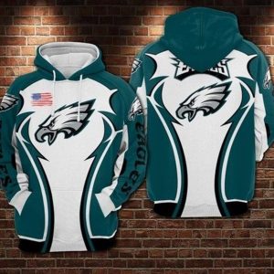 Philadelphia Eagles Nfl Football 3D Hoodie For Men Women