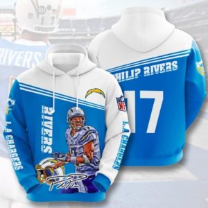 Philip Rivers 17 Hoodie 3D