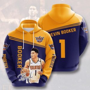 Phoenix Suns Devin Booker 3d Hoodie