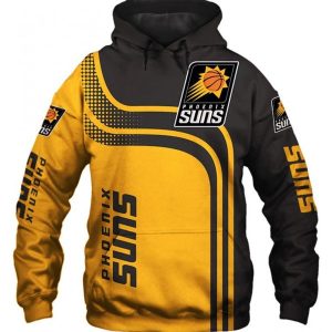 Phoenix Suns Hoodie 3D Cheap Basketball