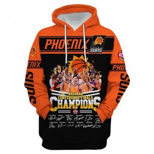 Phoenix Suns Western Conference Finals Champion 3D Hoodie