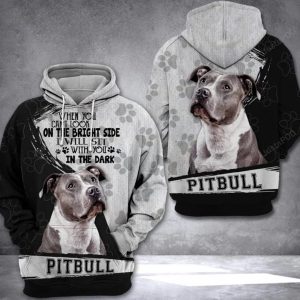 Pitbull Dog 3D All Print Hoodie 3D
