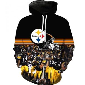Pittsburgh Steelers 3D Hoodie 11