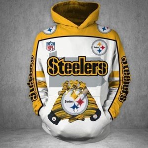 Pittsburgh Steelers 3D Hoodie 2