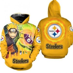 Pittsburgh Steelers 3D Pullover Hoodie
