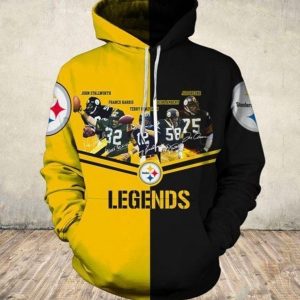 Pittsburgh Steelers 3d Hoodie 1