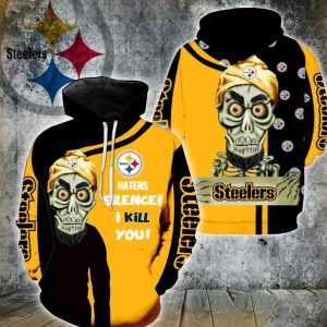 Pittsburgh Steelers Achmed Skull Full All Over Print 3D Hoodie