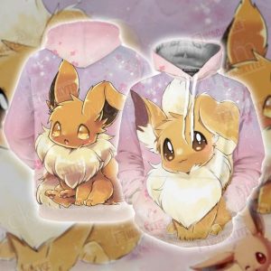 Pokemon Eevee 3D Hoodie