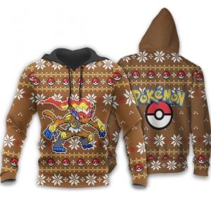 Pokemon Infernape Custom Xmas Gift Hoodie 3D