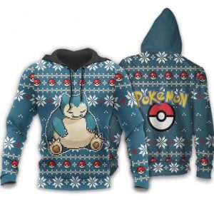 Pokemon Snorlax Hoodie 3DCustom Xmas Gift
