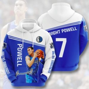 Powell Dallas Mauericks Hoodie 3D