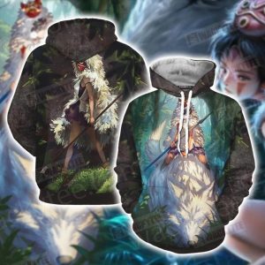 Princess Mononoke 3D Hoodie