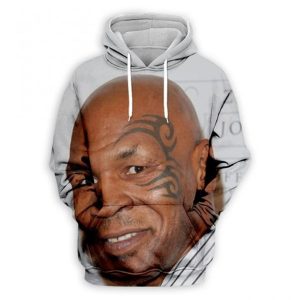 Printing Boxing Champion Mike Tyson Hoodie 3D