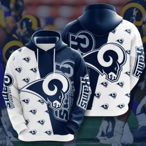 Rams Style Sport Hoodie 3D