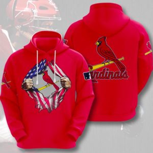 Red Cardinals Hoodie 3D