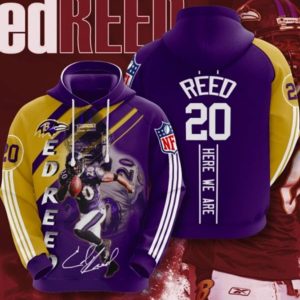 Reed 20 Here We Are Sport Hoodie 3D