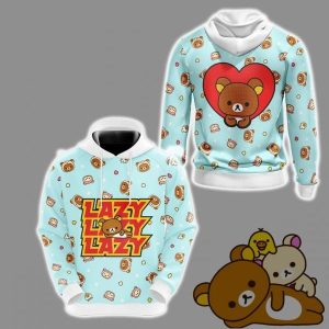 Rilakkuma Unisex 3D Hoodie